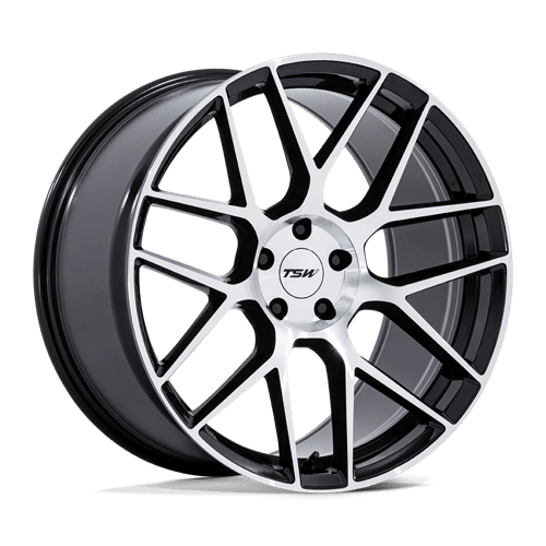 TSW Wheels TW002 17X8 5X112 G-BLK-MCH 45MM Sale