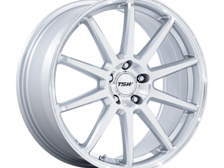 TSW Wheels TW004 19X8.5 5X4.5 G-SLV-MCH 35MM For Cheap