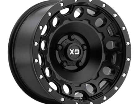 XD Wheels XD129 17X8.5 5X120 S-BLK 34MM Fashion