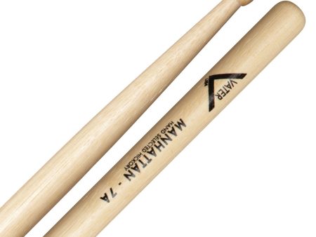 Vater 7A Wood Tip Drum Sticks (Pair) For Cheap