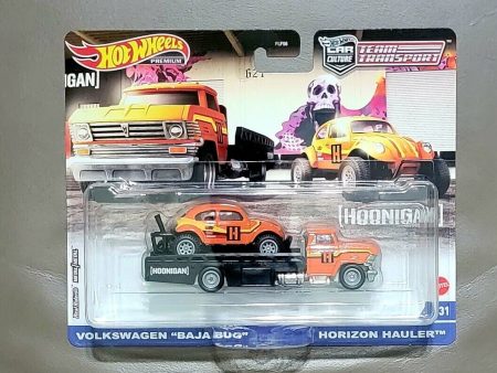 Hot Wheels Team Transport Volkswagen Baja Bug Horizon Hauler Hoonigan #31 Online Sale