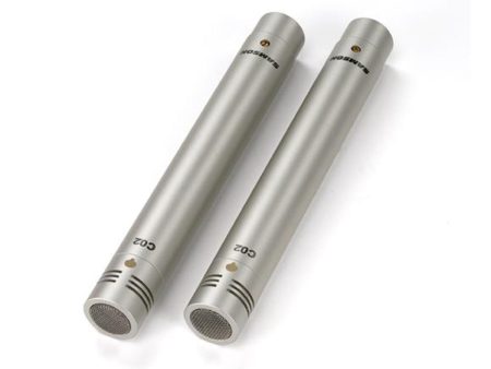 Samson C02 Small-diaphragm Condenser Microphone - Stereo Pair Online Sale