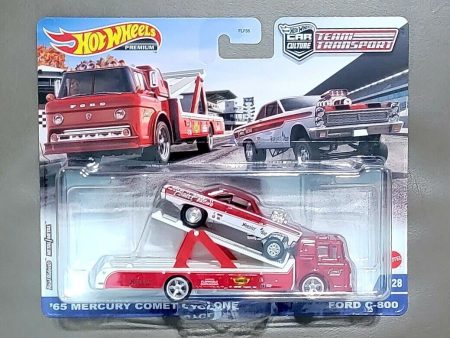 Hot Wheels Team Transport  65 Mercury Comet Cyclone Ford C-800 #28 Discount