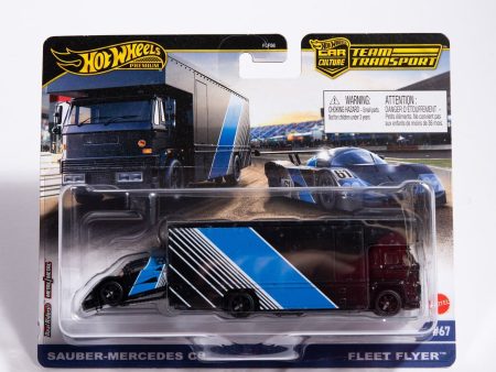 Hot Wheels Team Transport Sauber-Mercedes C9 Fleet Flyer #67 Online