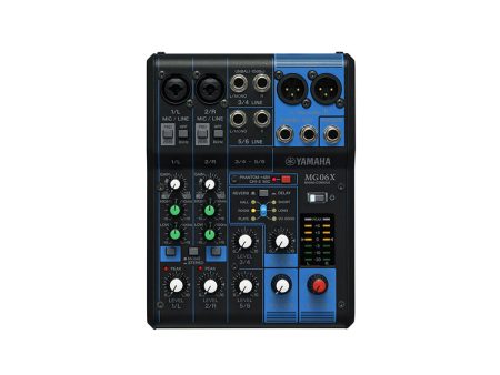 Yamaha MG06X 6-channel PA Mixer with Effects Fashion