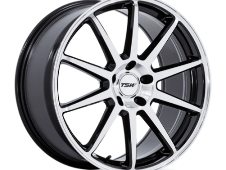 TSW Wheels TW004 19X9.5 5X4.5 G-BLK-MCH 40MM Fashion