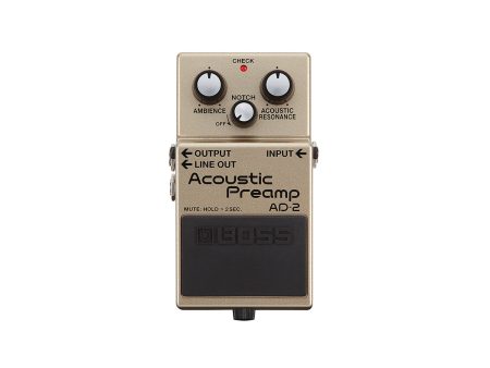 Boss AD-2 Acoustic Preamp Effects Pedal For Cheap