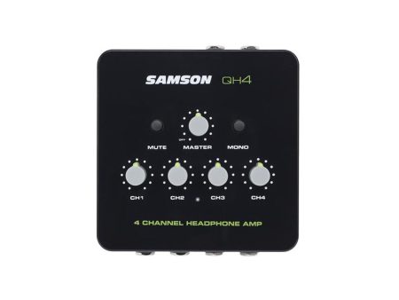 Samson QH4 4-channel Headphone Amplifier Fashion