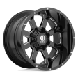 XD Wheels XD825 20X10 5X5.0 135 G-BLK MILL -24MM For Cheap