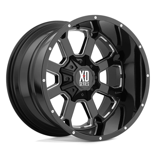 XD Wheels XD825 20X10 5X5.0 135 G-BLK MILL -24MM For Cheap