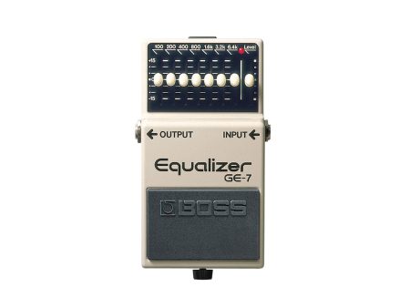 Boss GE-7 7-band EQ Effects Pedal on Sale