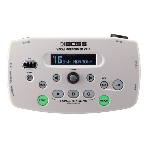 Boss VE-5 Vocal Performer Effects Processor - White Sale