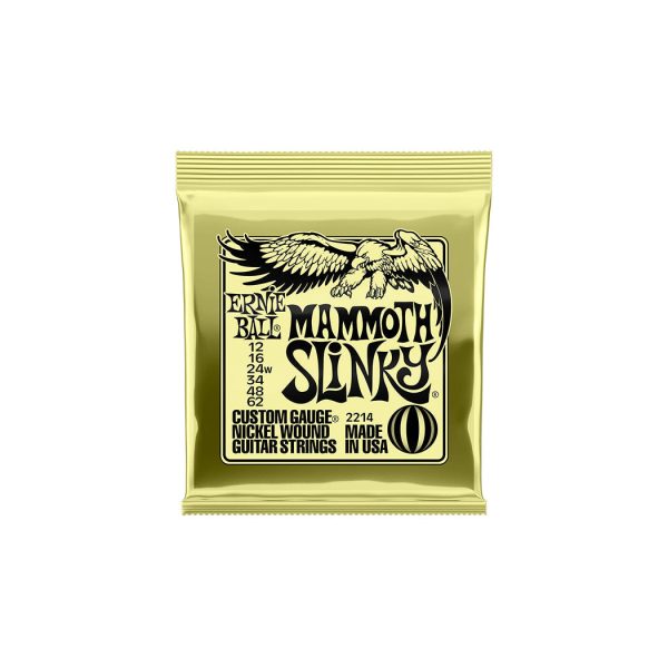 Ernie Ball 2214 Slinky Nickel Wound Electric Guitar Strings - .012-.062 Sale