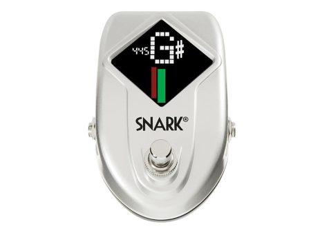 Snark SN-10S Pedal Tuner,Silver Supply