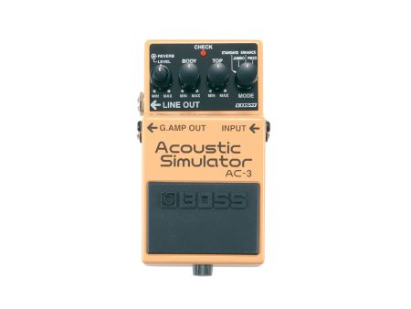 Boss AC-3 Acoustic Simulator Effects Pedal on Sale