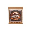 Ernie Ball 2148 Light Earthwood Phosophor Bronze Acoustic Guitar Strings - .011-.052 Online Sale