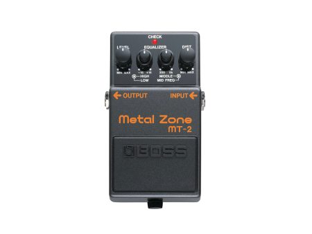 Boss MT-2 Metal Zone Distortion Effects Pedal on Sale