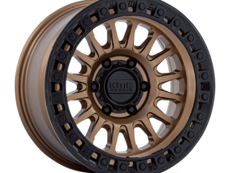 KMC KM552 18X9 8X6.5 M-BRNZ G-BLK 0MM Online now