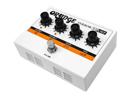 Orange ORPDTERRORSTAMP Terror Stamp 20 Watt Valve Hybrid Guitar Amp Pedal Cheap