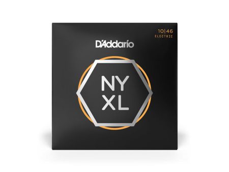 D Addario NYXL1046 Nickel Wound Electric Guitar Strings - .010-.046 Regular Light Cheap