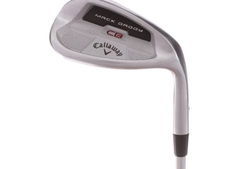 Callaway Mack Daddy CB Steel Men s Right Sand Wedge 56 Degree 14 Bounce Wedge - KBS Hi-Rev 105 Hot on Sale