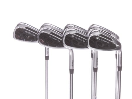 Cobra LTDx One length Steel Men s Right Irons 5-SW Regular - KBS Tour 90 R For Sale