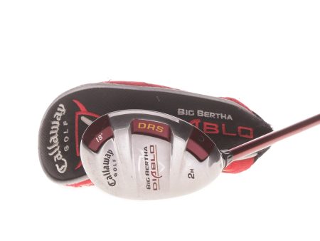 Callaway Big Bertha Diablo DRS Graphite Men s Left Hybrid 2 18 Degree Regular - Callaway Golf For Discount