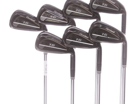 Cleveland CG16 Black Pearl Steel Men s Right Irons 4-PW Regular - Cleveland Golf Traction 85 Online now