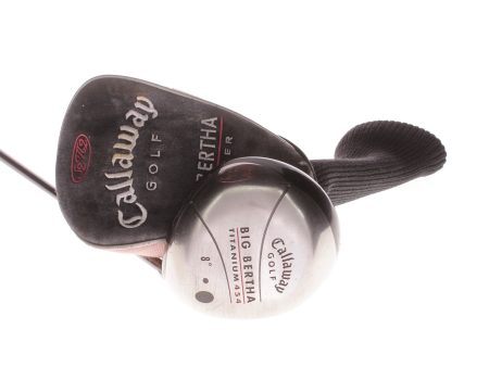 Callaway Big Bertha Titanium 454 Graphite Men s Right Driver 8 Degree Stiff - Fujikura Vista Pro Seventy S Hot on Sale