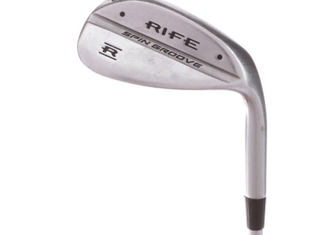 Rife Spin Groove R Steel Men s Right Sand Wedge 56 Degree Wedge - Rife Hot on Sale