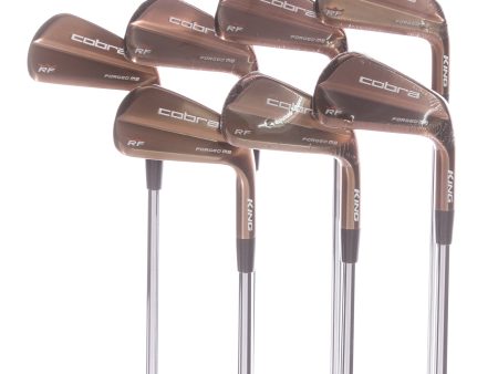 Cobra RF Forged MB Steel Men s Right Irons 4-PW Stiff - KBS $-Taper 120 Fashion