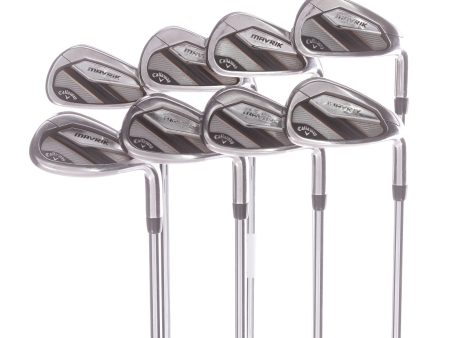 Callaway Mavrik Steel Men s Right Irons 5-SW+AW Regular - True Temper Elevate 105 R Online Hot Sale