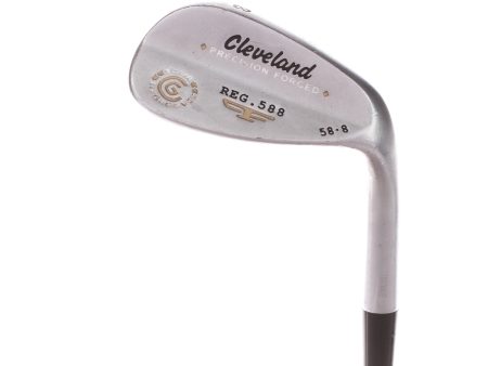 Cleveland Precision Forged 588 Steel Men s Right Lob Wedge 58 Degree 8 Bounce Wedge - Tour Concept Wedge Fashion